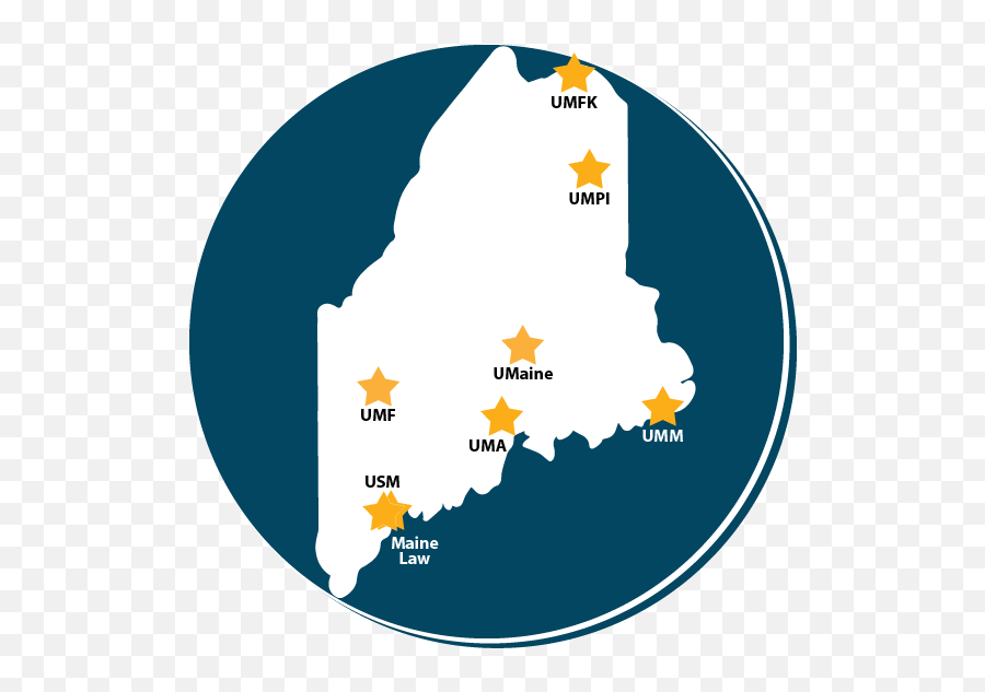 Universities - University Of Maine System Emoji,University Of Maine Logo