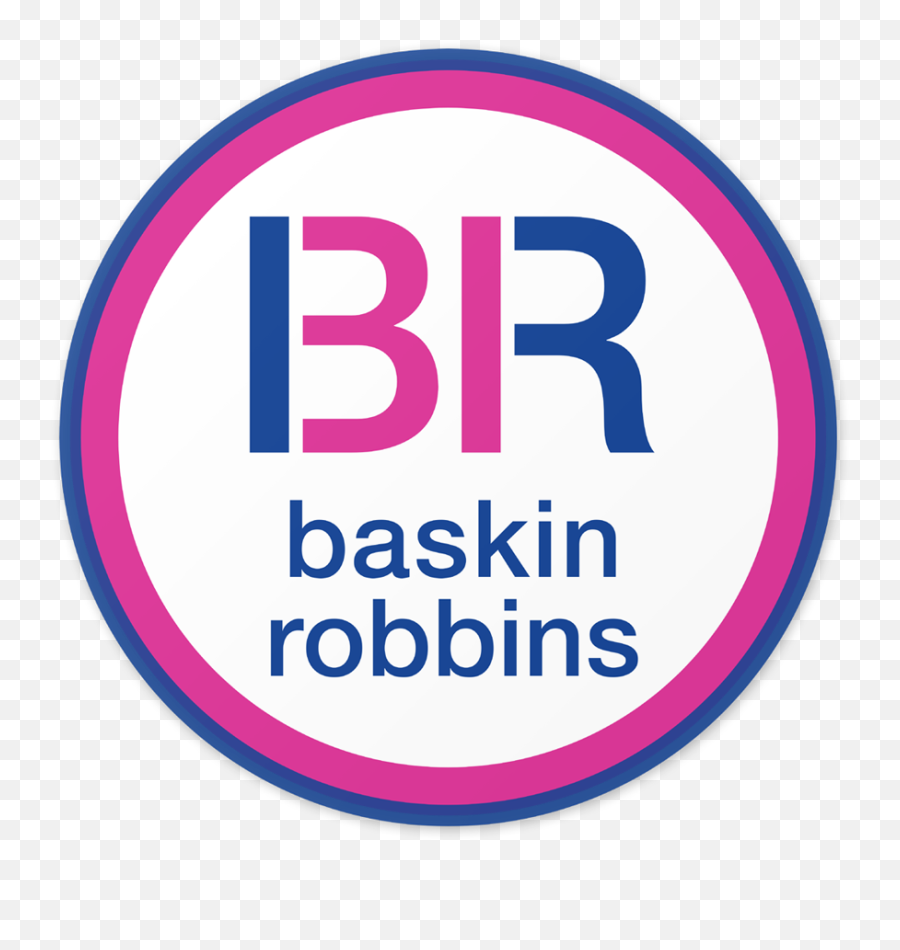 Famous Logos In Helvetica Steve Lovelace - Vertical Emoji,Baskin Robbins Logo