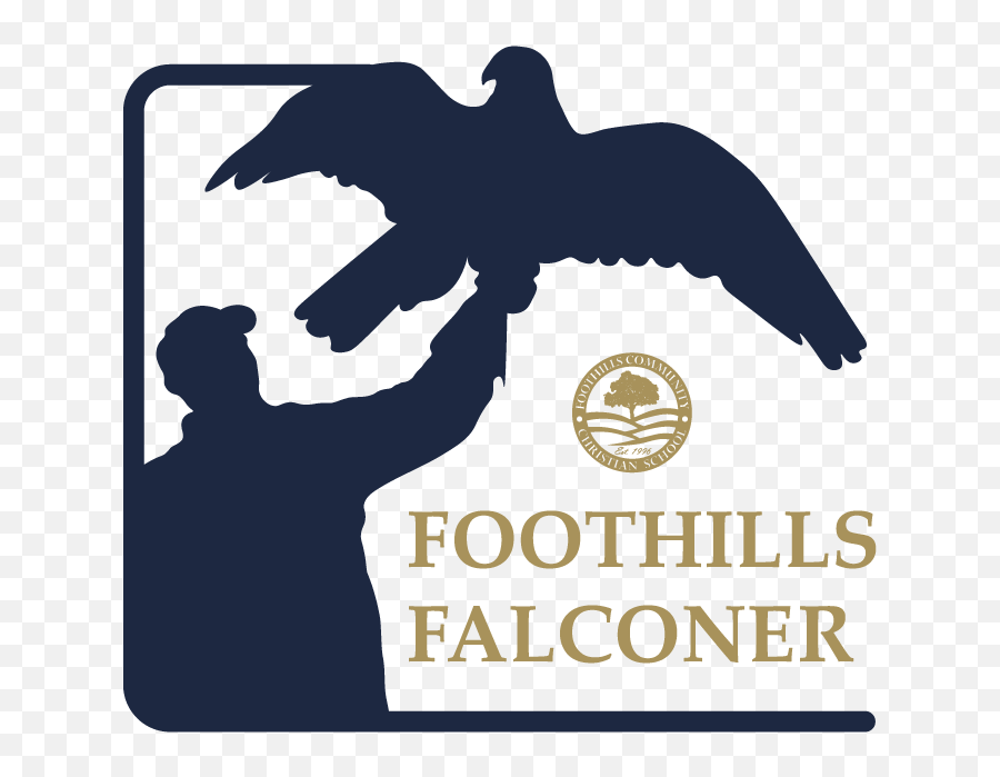 Falconers - Foothills Community Christian School Emoji,Blue And Gold Logo