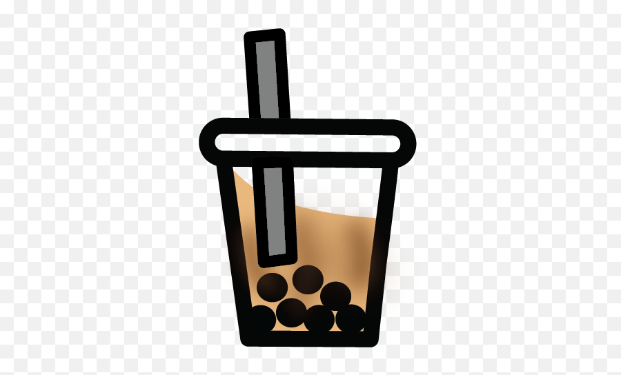 Brown Sugar Milk Tea - Brown Sugar Milk Tea Logo Emoji,Sugar Clipart