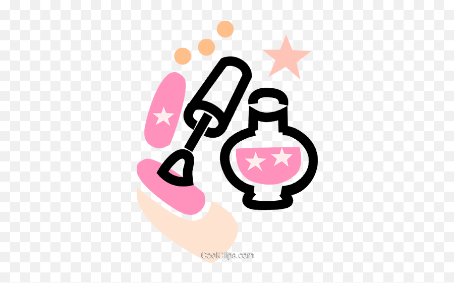 Nail Polish Clip Art Png Image With No - Unha Vetor Esmalte Png Emoji,Nail Polish Clipart