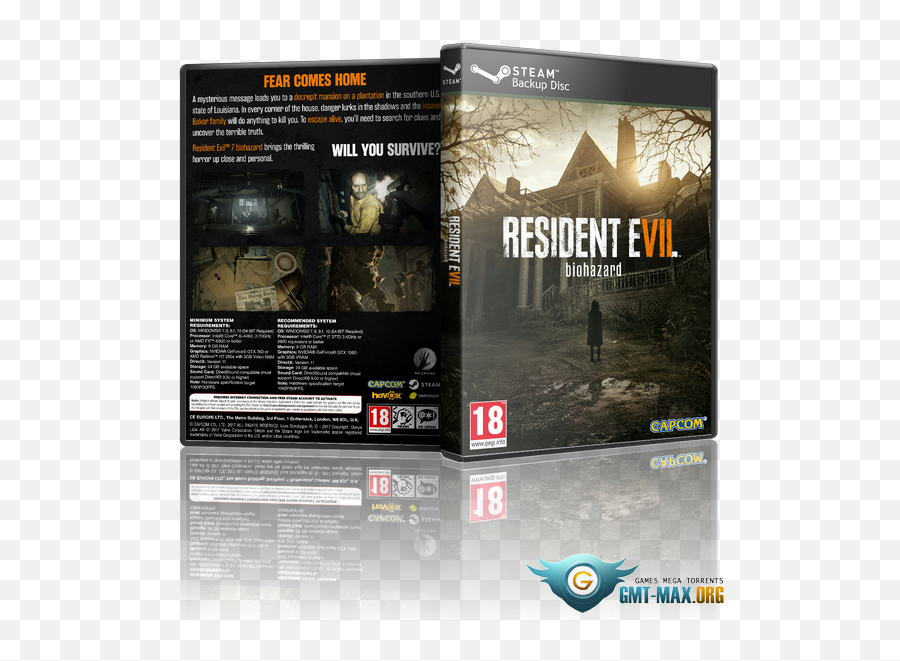 Download Hd Resident Evil 7 Biohazard V - Capcom Resident Cover Game Resident Evil 7 Emoji,Resident Evil 7 Logo