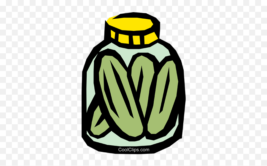 Pickles Royalty Free Vector Clip Art - Vertical Emoji,Pickles Clipart