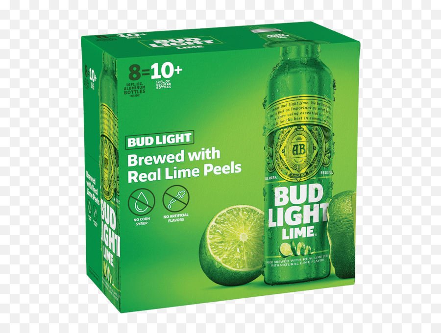 Budlight Lime 16oz Al 1600 Fl Oz - Bud Light Lime Aluminum Bottles Emoji,Bud Light Png