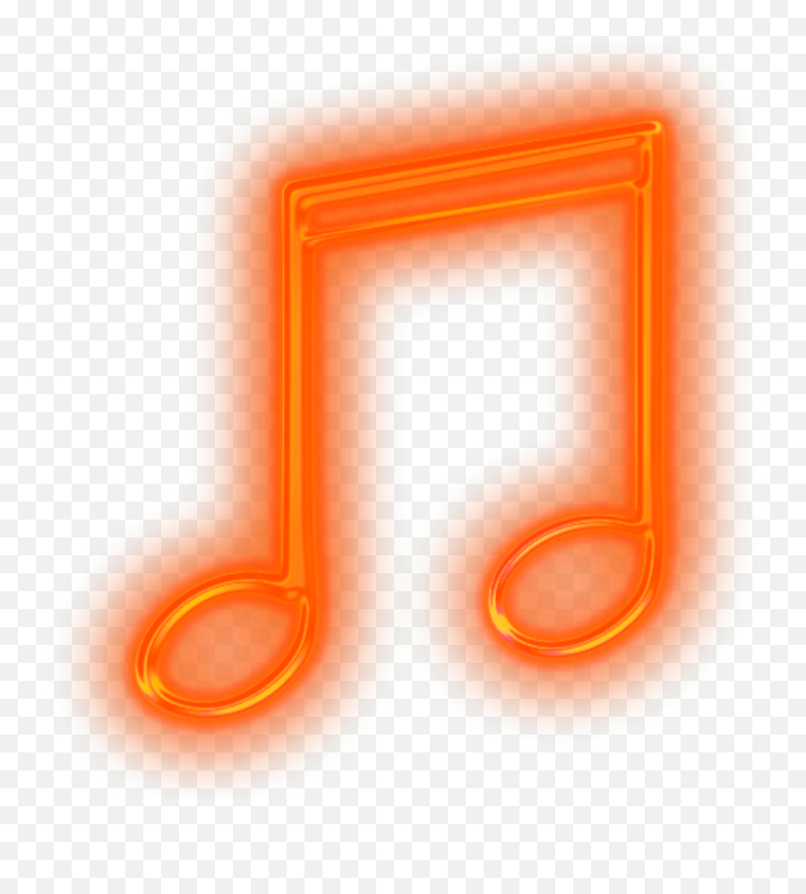 Neon Music Note Png Jpg Transparent Library - Neon Music Png Vertical Emoji,Music Note Png