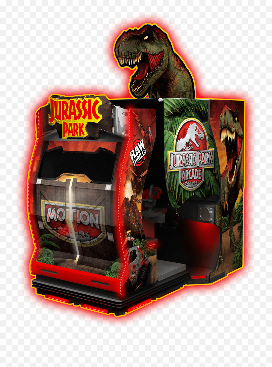 Jurassic Park Arcade U2013 Raw Thrills Inc - Jurassic Park Arcade Game Emoji,Jurassic World Logo