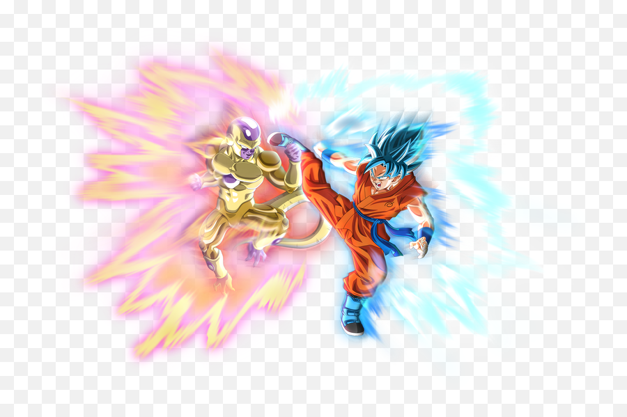 Dbz Aura Png - Golden Frieza Vs Ssgss Goku Aura By Golden Frieza Vs Goku Png Emoji,Dbz Aura Png