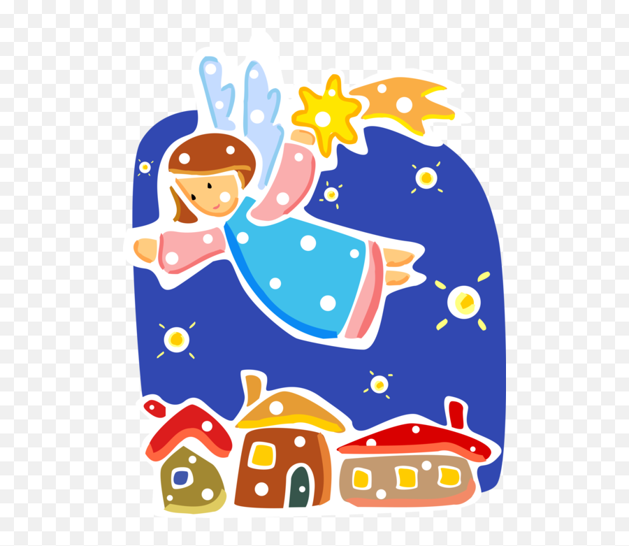 Vector Illustration Of Festive Season - Fictional Character Emoji,Spiritual Clipart