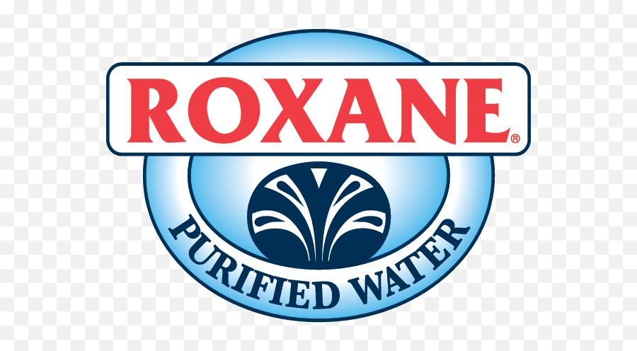 Roxane Purified Water - Roxane Water Logo Emoji,Water Logo