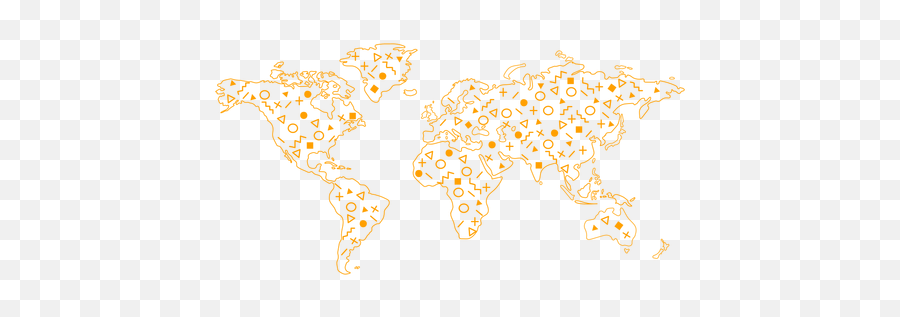 World Map Png U0026 Svg Transparent Background To Download Emoji,World Map Transparent