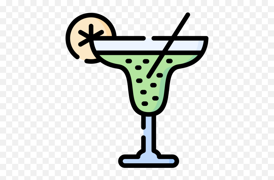 Cocktail - Free Food And Restaurant Icons Emoji,Margarita Transparent Background
