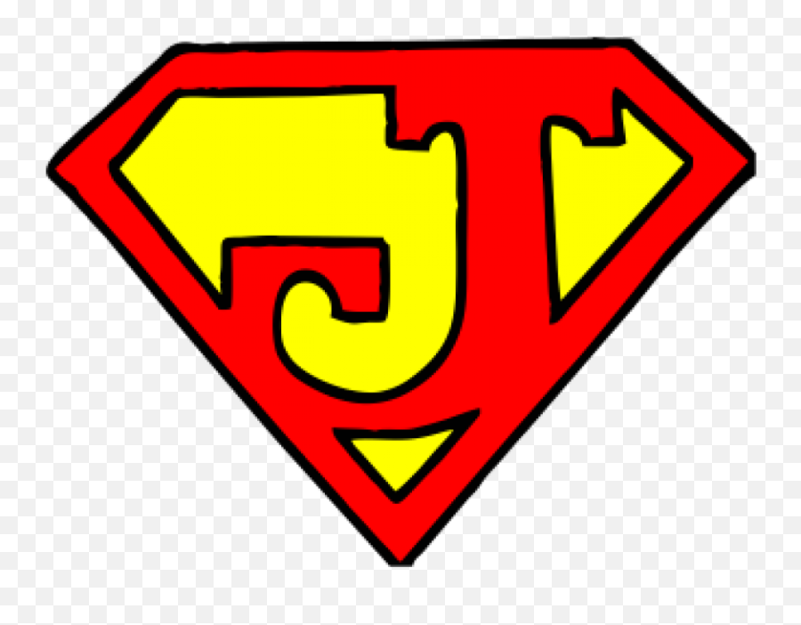 Superman Logo Bizarro Batman Superhero - Superman J Logo Png Emoji,Superman Logo