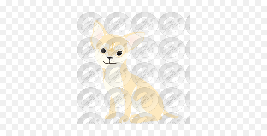 Chihuahua Stencil For Classroom - Rabbit Emoji,Chihuahua Clipart