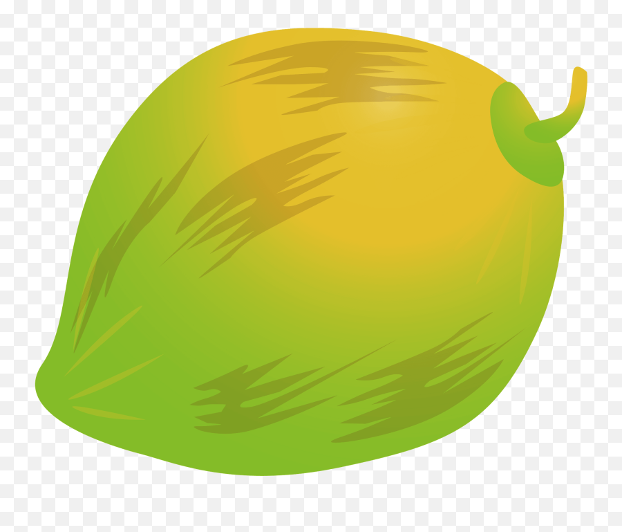 Coconut Clipart - Fresh Emoji,Coconut Clipart