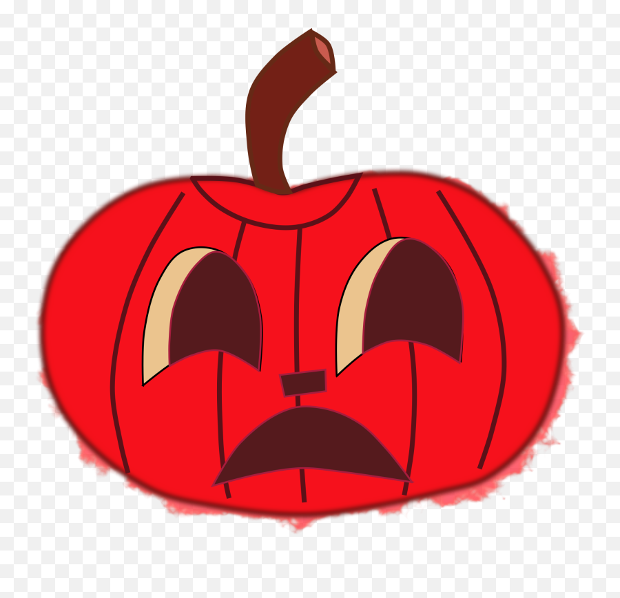 Pumpkin Clipart Clip Art Pumpkin Clip Art Transparent Free - Red Jack O Lantern Cartoon Emoji,Pumpkin Clipart