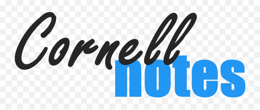 Cornell Notes - Language Emoji,Notes Logo