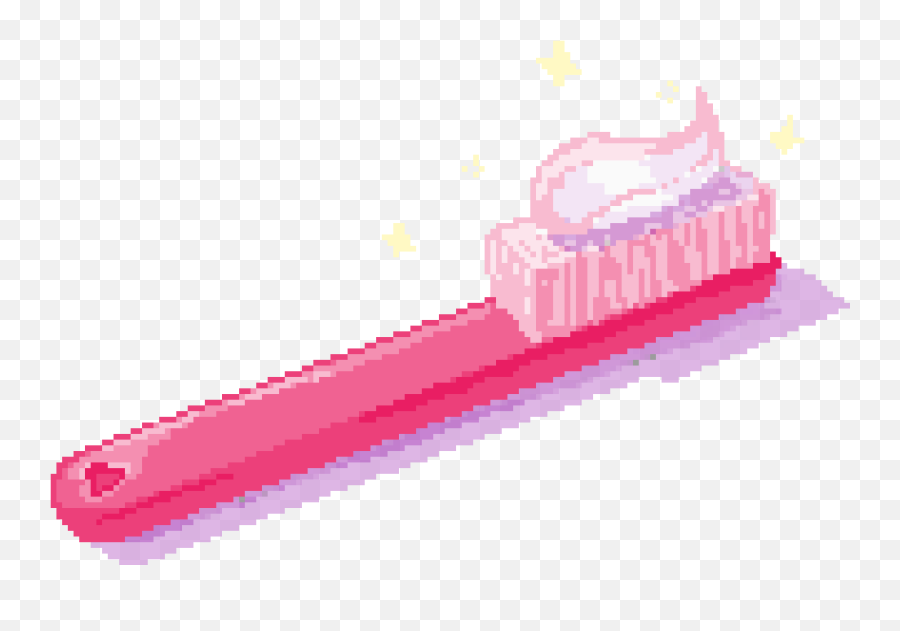 Pixilart - Toothbrush Aesthetic By Darlingemma Emoji,Toothbrush Clipart