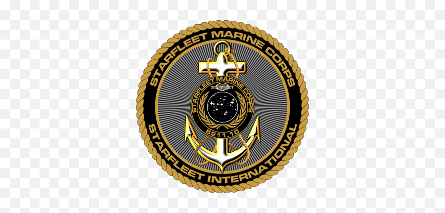 Download Starfleet Marine Corps Logo - Clock Full Size Png United Nations Flag Emoji,Starfleet Logo