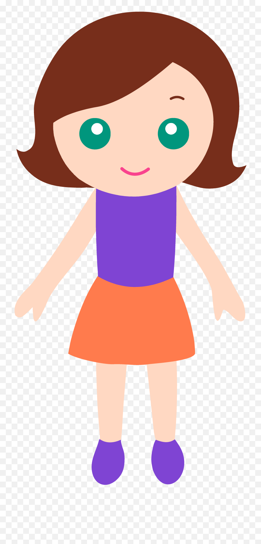 Please Clipart Girlclip - Png Clipart Transparent Girl Transparent Background Emoji,Girl Transparent Background