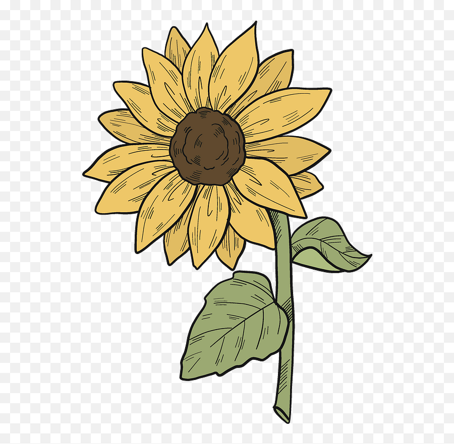 Sunflower Clipart - Fresh Emoji,Sunflower Clipart