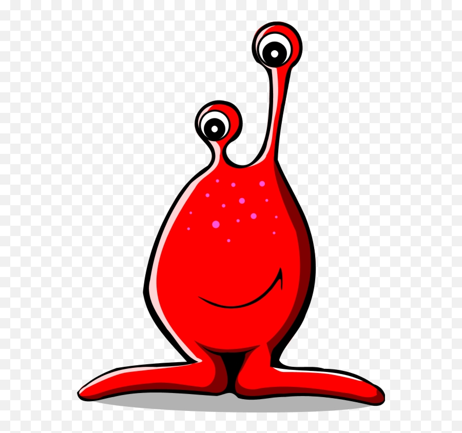Alien Clipart Red Picture - Red Alien Clipart Emoji,Alien Clipart