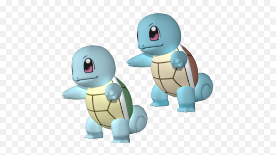 Squirtle Pokemon Character Free 3d - Pokemon Character 3d Unity Emoji,Squirtle Png