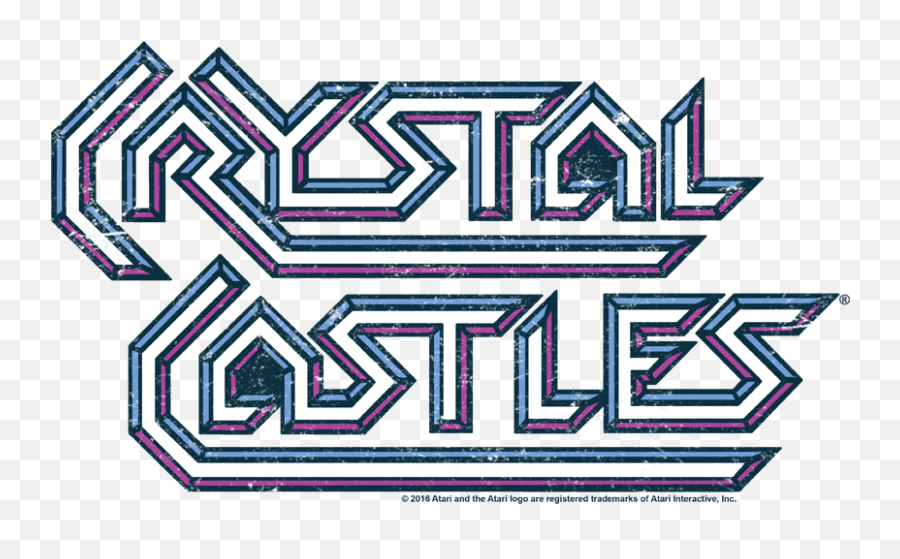 Atari Crystal Castles Logo Mens - Atari Crystal Castle Art Emoji,White Castles Logo