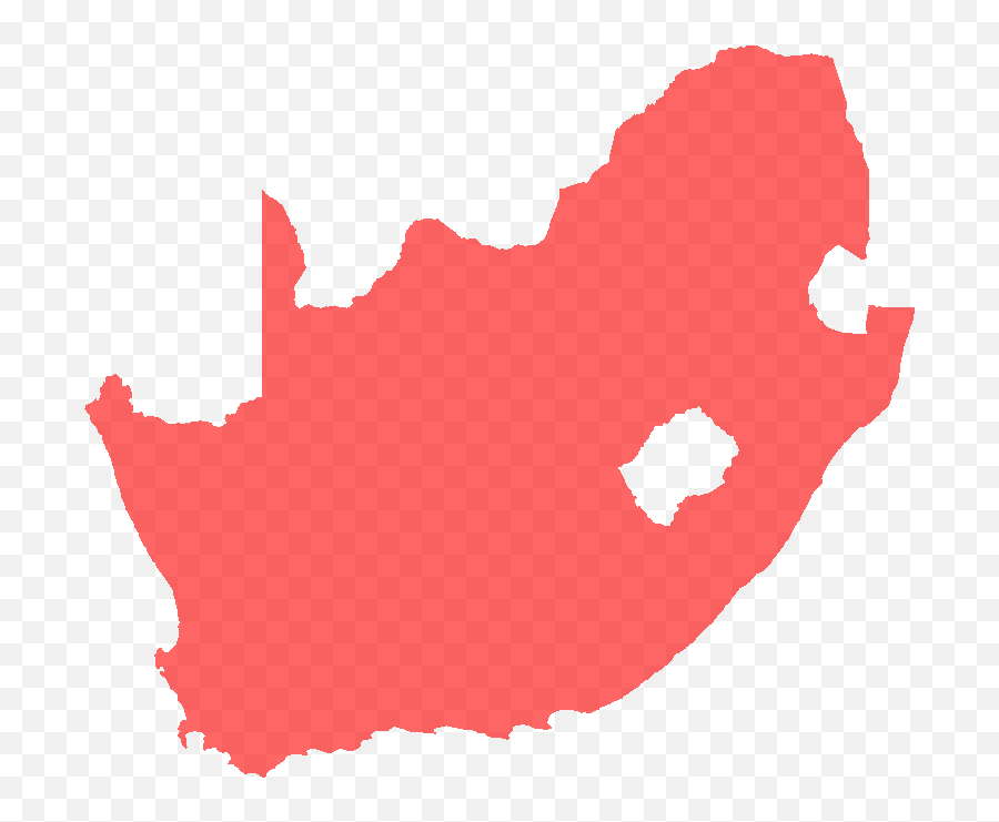 South Africa Map Vector Clipart - South Africa Map Gauteng Emoji,Usa Flagge Clipart