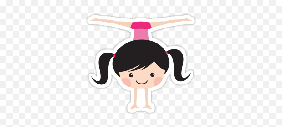 Download Gymnastics Free Png Transparent Image And Clipart - Love Gymnastics Emoji,Gymnast Clipart
