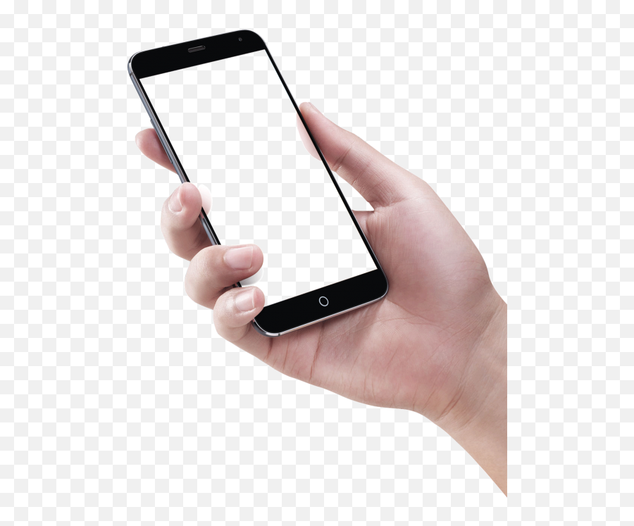 Hand Holding Phone - Hold A Phone Png Emoji,Phone Png