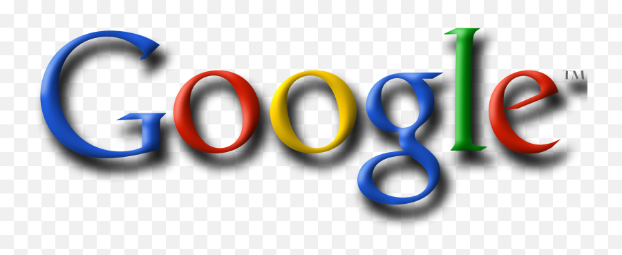 Old Google Logo - Vertical Emoji,Google Logo