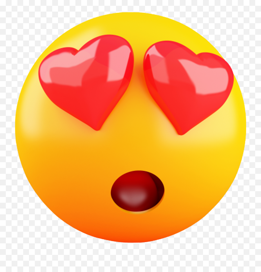 Social Media Management Emoji,Heart Eye Emoji Transparent