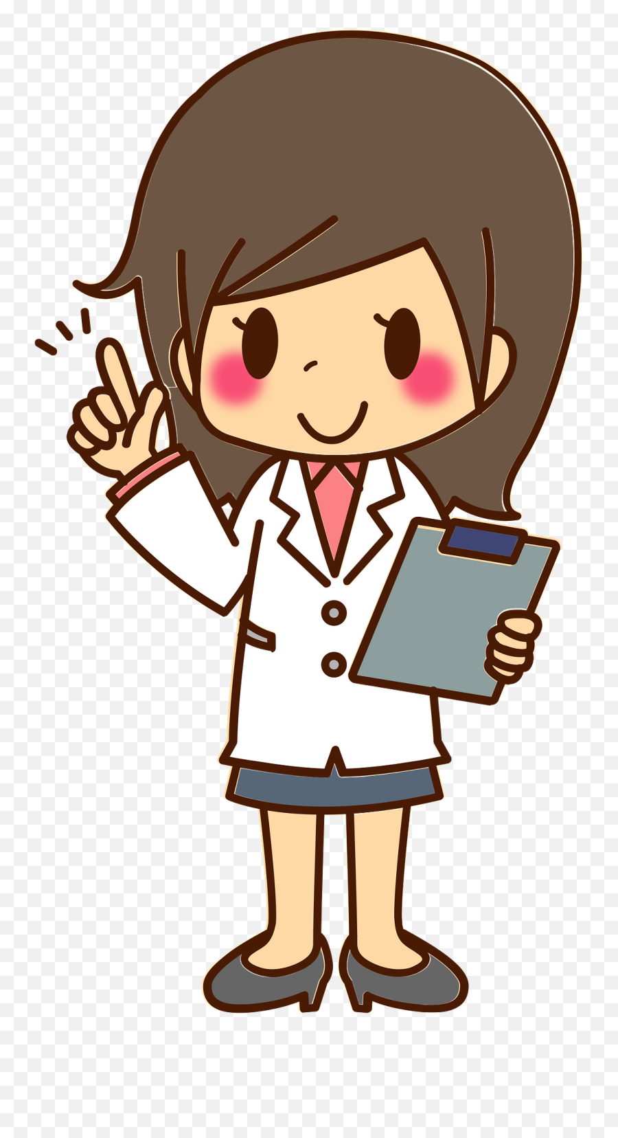 Medical Doctor Woman Is Giving Advice Clipart Free Download Emoji,Recommendations Clipart
