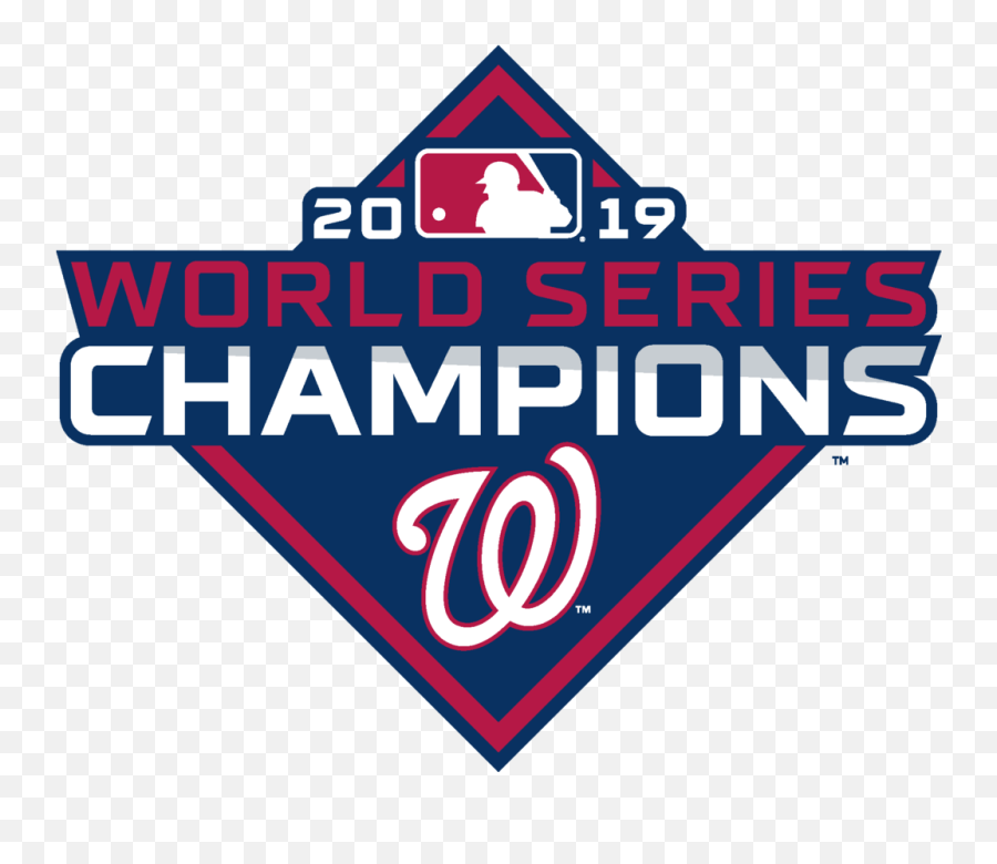 The Official Washington Nationals 2019 - 2019 World Series Champions Emoji,Washington Nationals Logo
