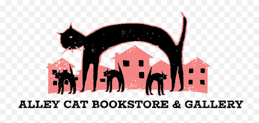 Alley Cat Bookstore Gallery - Fiction Emoji,Cat Logo