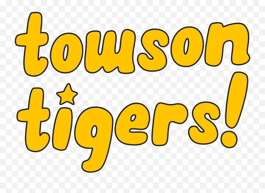 Towson University Uni - Dot Emoji,Towson University Logo