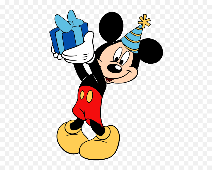 Mickey Mouse Happy Birthday Png Png - Clipart Mickey Mouse Happy Birthday Emoji,Happy Birthday Clipart Free