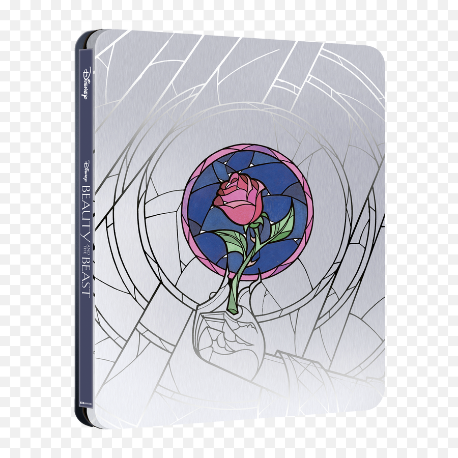 Beauty And The Beast 1991 Zavvi Exclusive 4k Uhdblu - Beauty And The Beast Steelbook Zavvi Emoji,Beauty And The Beast Png