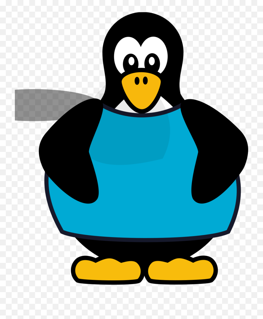 Penguins Clipart - Penguin With Blue Shirt Emoji,Penguins Clipart
