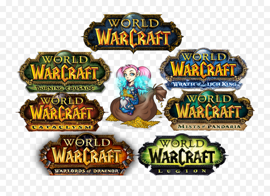 Which World Of Warcraft Logo Is Your Fav 782520 - Png World Of Warcraft All Logo Emoji,World Of Warcraft Png