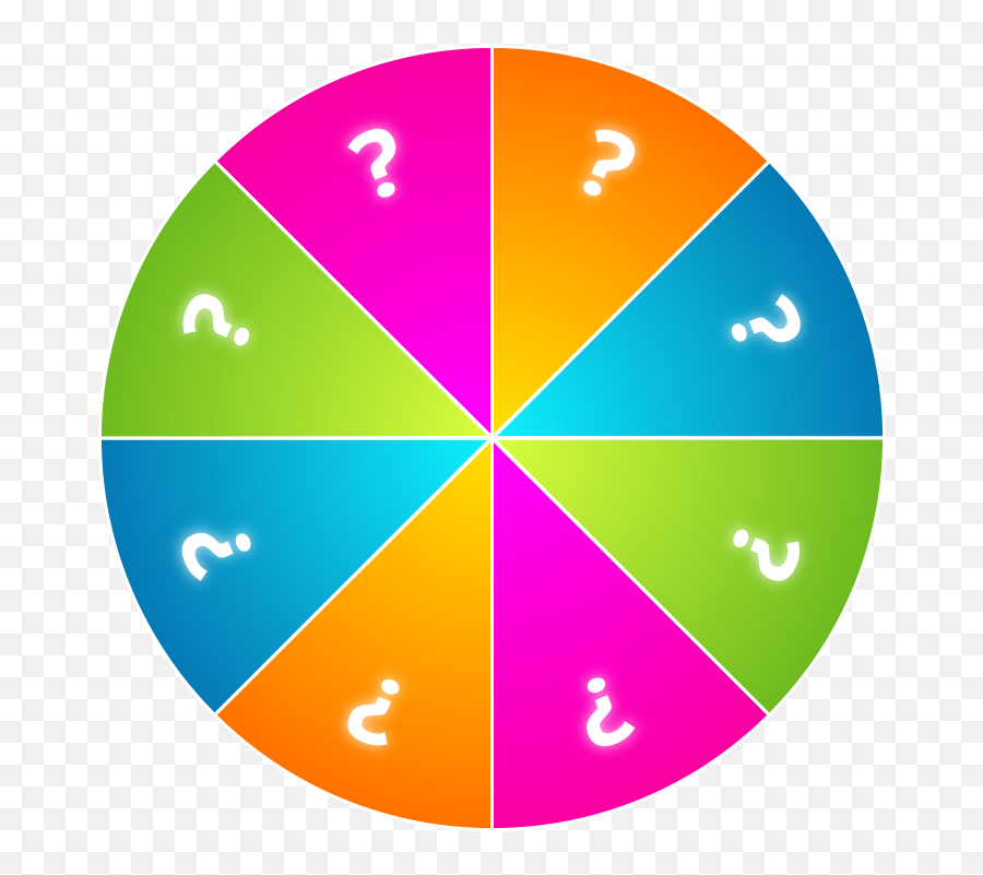 Spinning Wheel Game Png Clipart - Spin The Wheel Emoji,Spinning Wheel Clipart