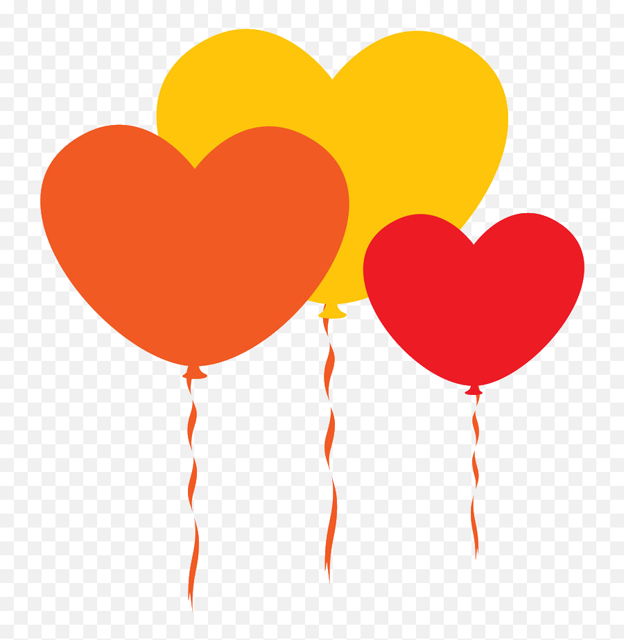 Cartoon Heart Clip Art - Red Love Balloon Png Download Pacific Islands Club Guam Emoji,Cartoon Heart Png