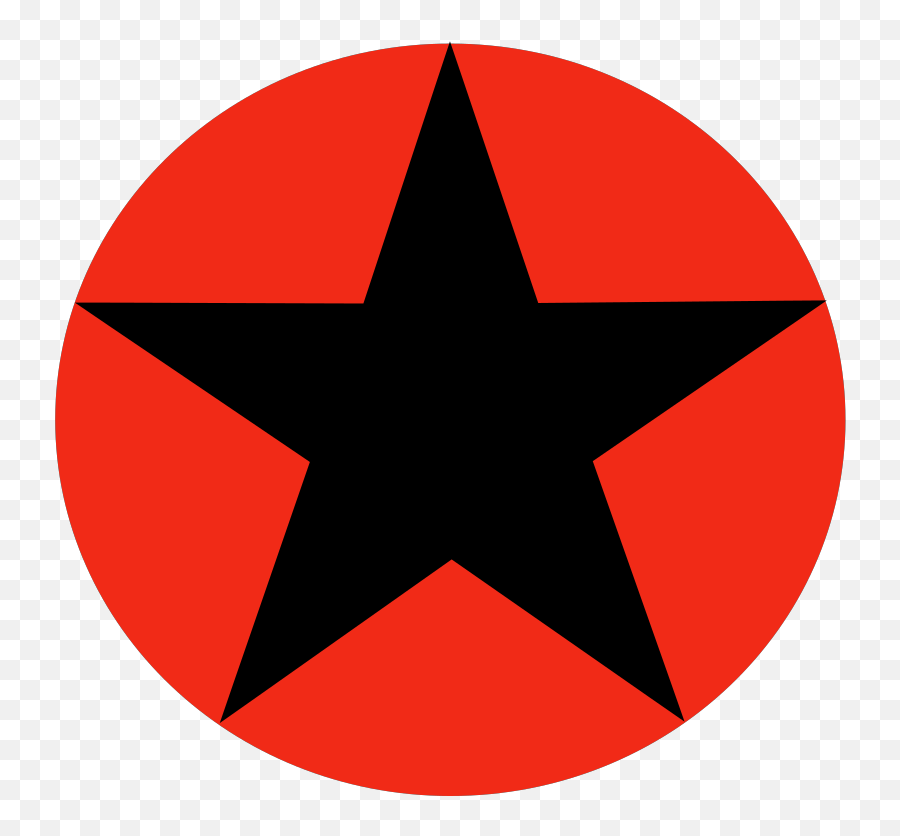 Clipart Star Vector - Soviet Star In Circle Emoji,North Star Clipart