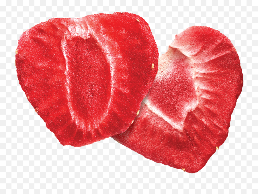 Freeze Dried Strawberries - Slices Dehidra Ingredients Freeze Dried Strawberries Png Emoji,Strawberries Png