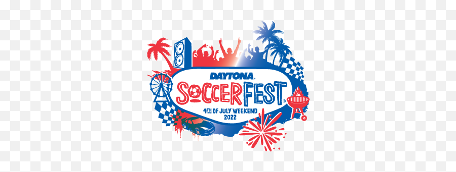 Inaugural Daytona Soccer Fest Postponed Due To Covid - 19 Language Emoji,Daytona 500 Logo