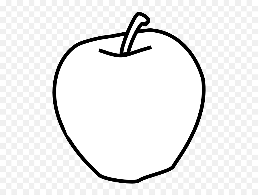 Clip Free Stock Apple Clipart Black And - Fresh Emoji,Apple Clipart Black And White