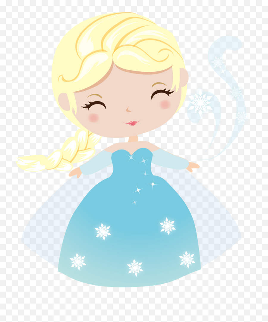 Elsa Frozen Clipart Png Transparent Png - Elsa Frozen Cute Png Emoji,Frozen Clipart