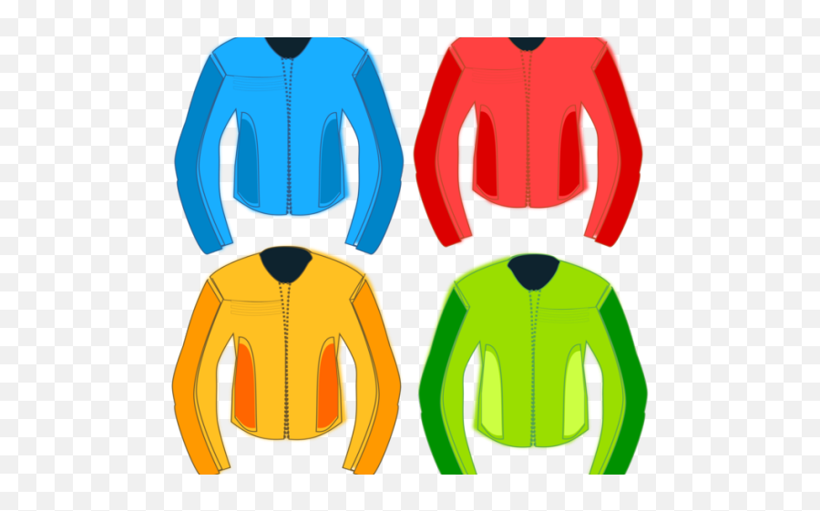 Jacket Clipart Jersey - Clipart Set Of 4 Emoji,Jacket Clipart
