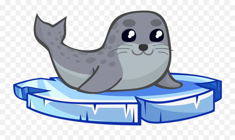 Seal - Foca Dibujo Animado Emoji,Ice Clipart
