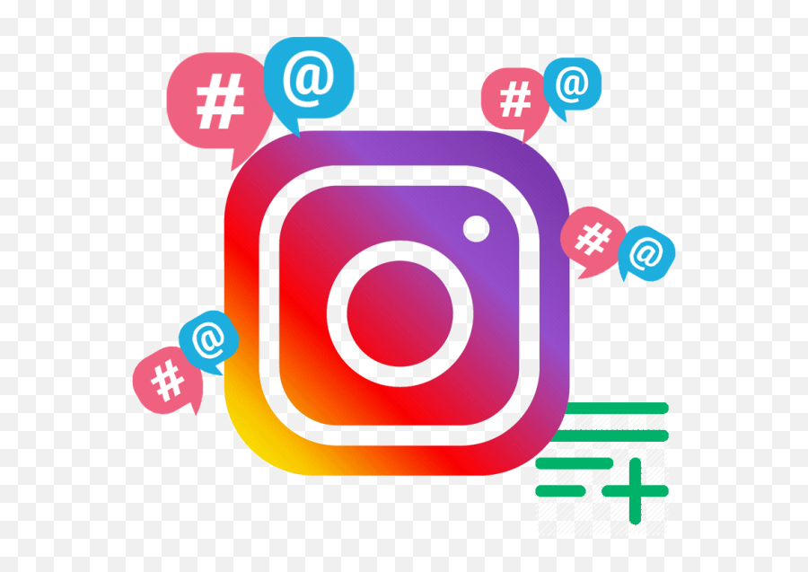 Hashtag Instagram Icon Png - Transparent Instagram Icon For Free Emoji,Insta Icon Png